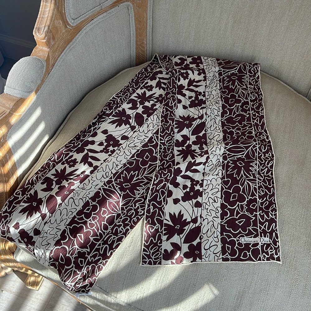 Vintage Dior scarf